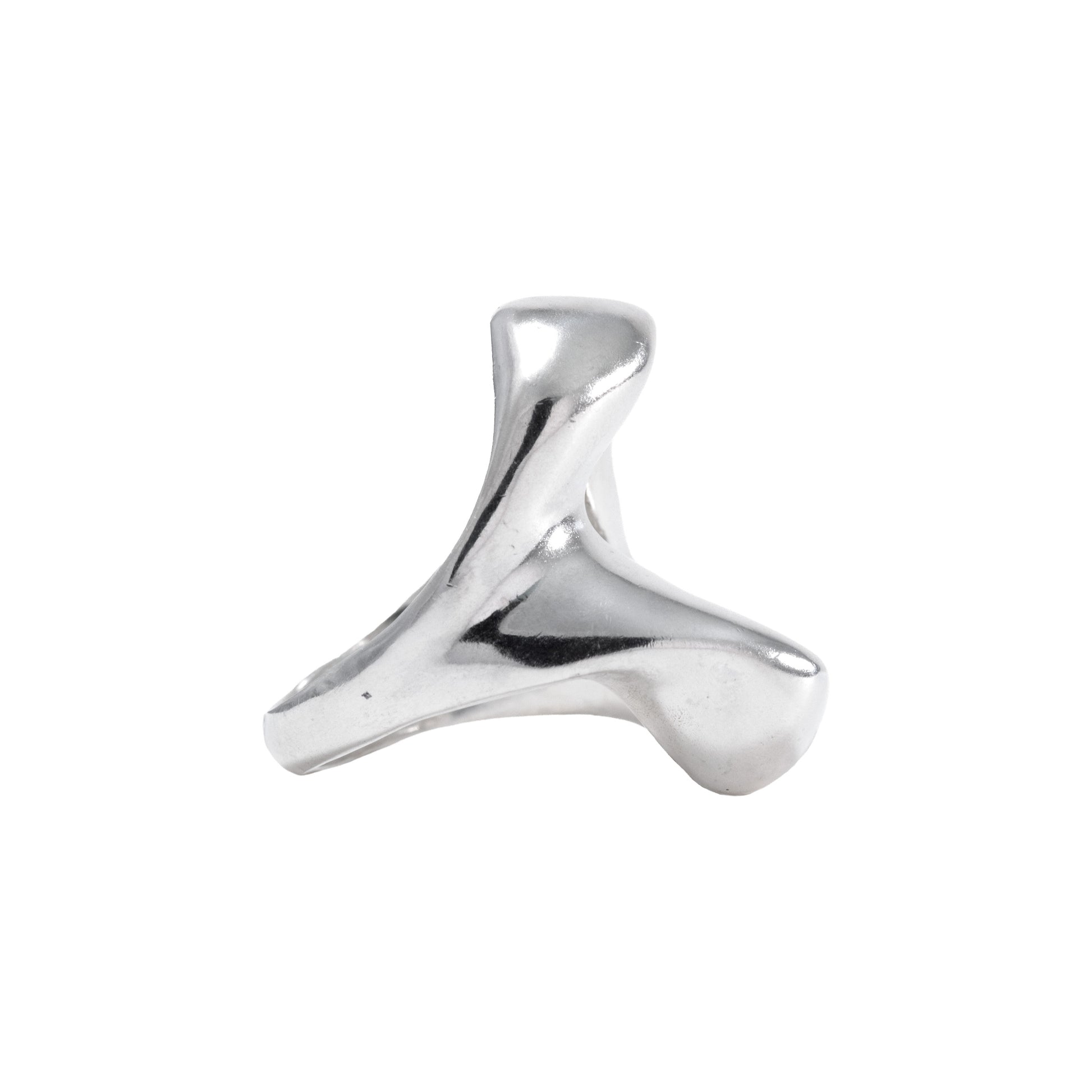 Valle Ring side view handmade in 925 Sterling Silver by BÚMBUNER